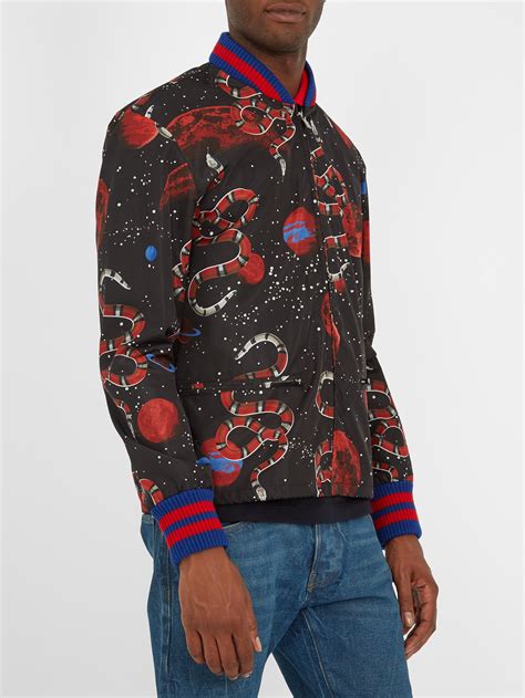 space snake gucci jacket|Gucci hooded jacket.